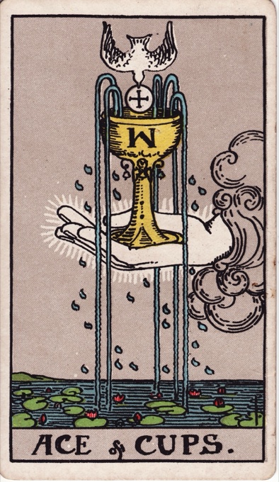 Ace of Cups — Rider-Waite tarot card