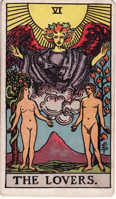 The Lovers — Rider-Waite tarot card
