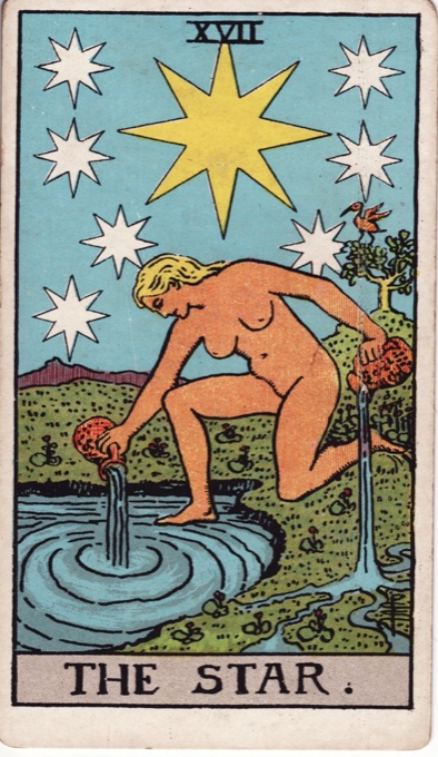The Star — Rider-Waite tarot card